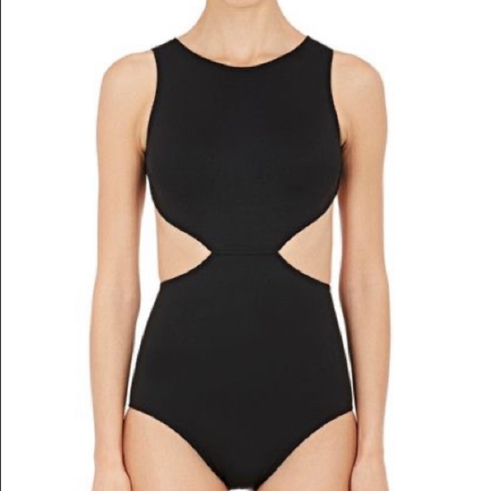 Rick Owens Cutout Black Swimsuit, IT 42 (M)